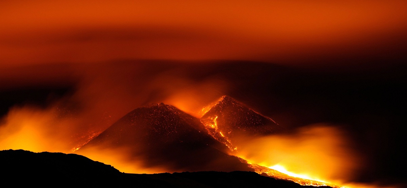 Megint kitört az Etna