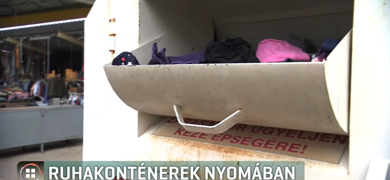 Fantomkonténerekkel gyűjti a használt ruhát a MoHu
