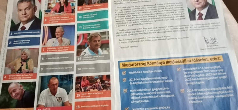 Propagandamagazint küldött az Államkincstár a nyugdíjasoknak