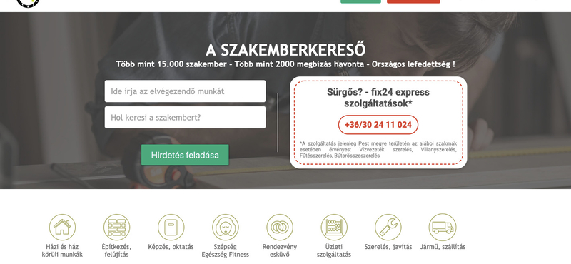 Ezen a weboldalon 20 000 mesterember van fent, és azt is írják, melyik mennyire megbízható