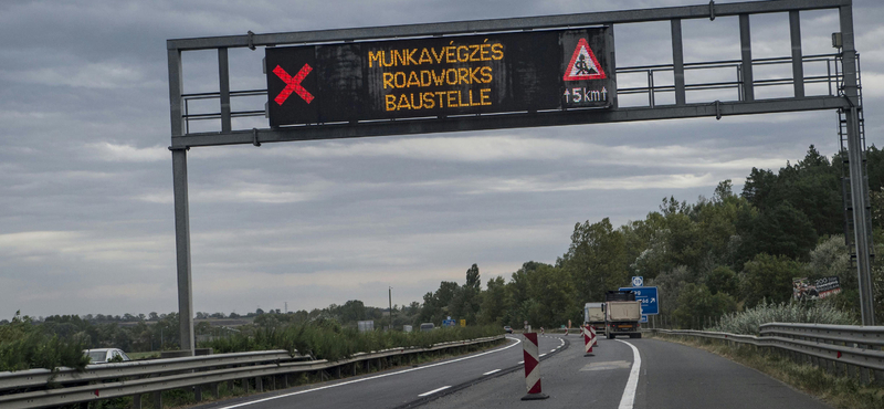 Október 10-től lezárások jönnek az M1-es, M3-as és M7-es autópályákon