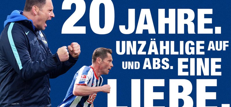 Pályaösszegző interjúval ünnepli a Hertha a jubiláló Dárdait