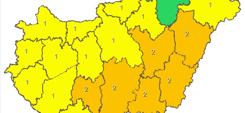 Fokozódik a kánikula, néhol 37 fok is lehet