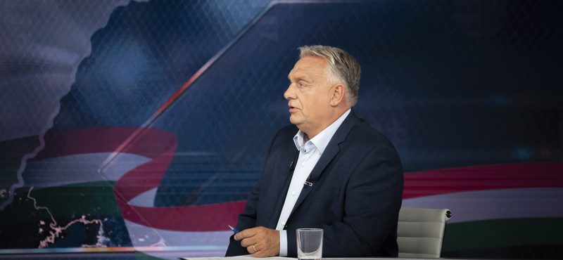 Orbán Viktor: Most, hogy lement a víz, bemutatom a nagy tervem