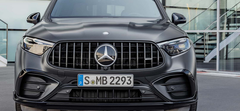 Magyarországon a 680 lovas 4 hengeres csúcs Mercedes-AMG GLC