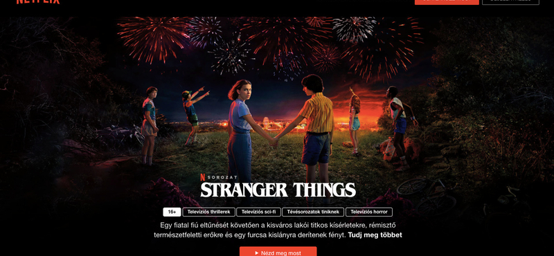 Az ötödik évaddal lezárul a Stranger Things