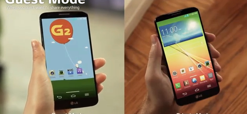 Lehet vágyakozni: videó az LG G2 legszuperebb jellemzőiről