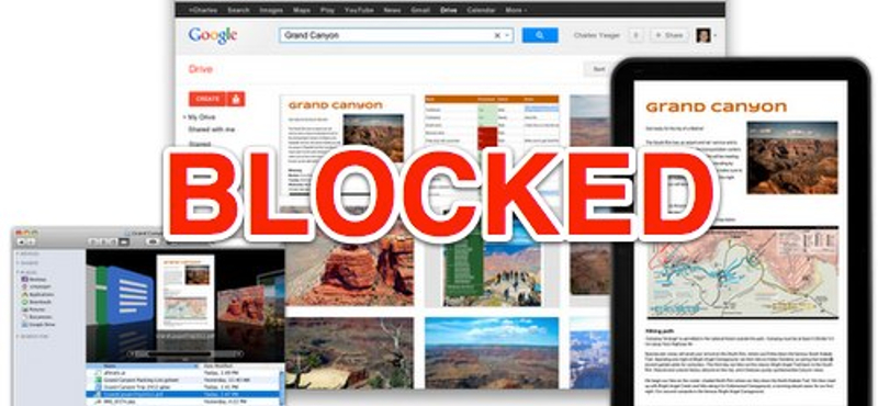 Nem várt (?) húzás: Kína blokkolja a Google Drive elérését