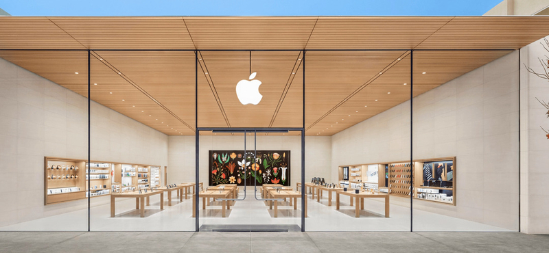 Trükkös rablás: kibontották a falat, így loptak el félmillió dollárnyi készüléket egy Apple Store-ból