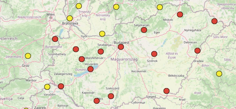 Enyhébb földmozgást lehetett érezni Budapesten