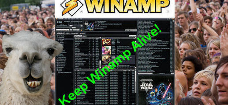 Itt a jó hír: mégsem szűnik meg a Winamp