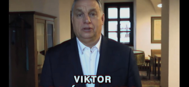 A Szomszédokból kölcsönzött jelenetben köszöntötte a nőket Orbán