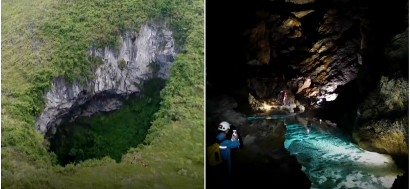 Videó: Találtak egy óriási barlangot Kínában – 77 600 m² a területe, 200 méter magas