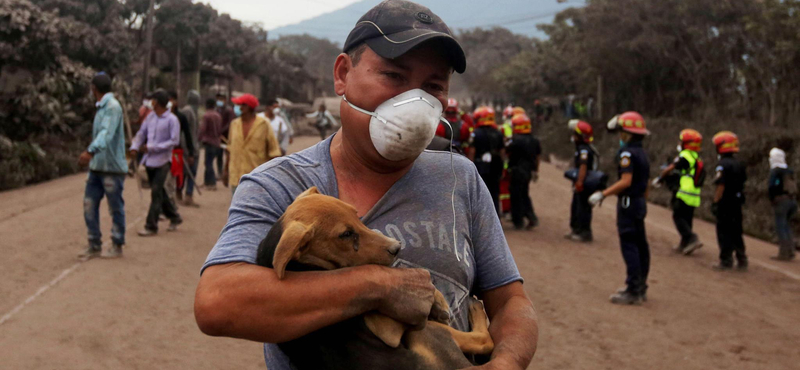 Nőtt a guatemalai vulkánkitörés halálos áldozatainak száma