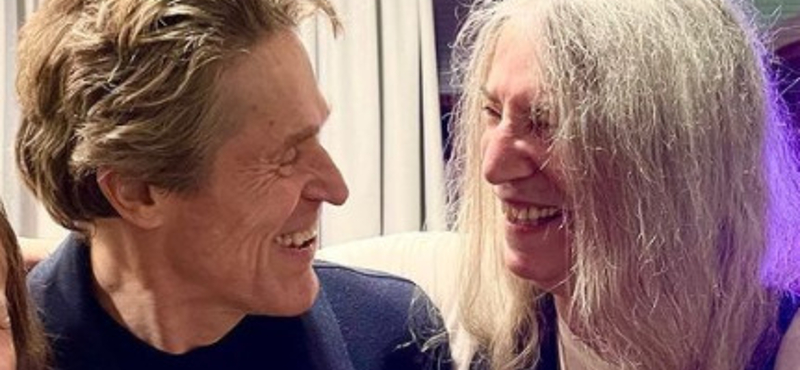 Patti Smith találkozott Willem Dafoe-val is a Müpában