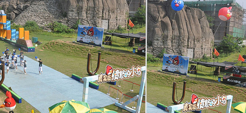 Megnyílt az Angry Birds vidámpark (videó)