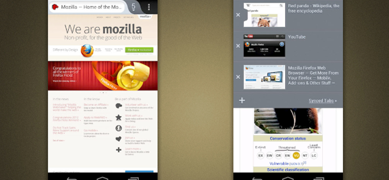 Megjelent az androidos Firefox 14 végleges változata! [videó]