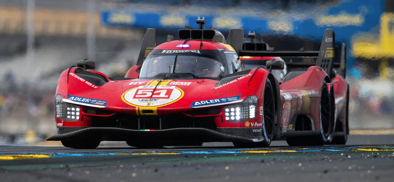 Csak egy makett, mégis 12,5 millió forintba kerül a Pécsett gyártott Le Mans-i Ferrari