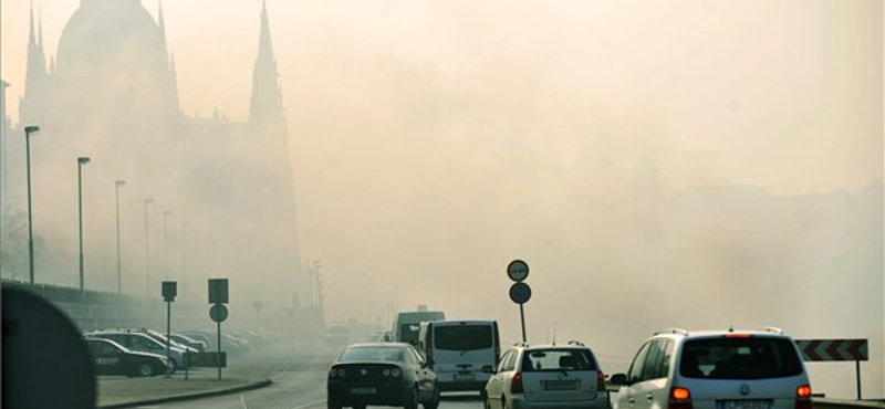 Budapesten már nem "veszélyes" a levegő