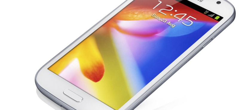 Itt a legújabb Samsung-okostelefon, a Galaxy Grand