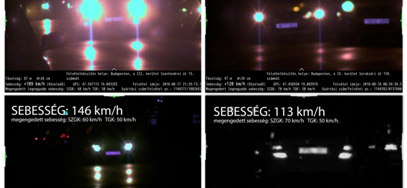 70-es táblánál 167 km/órával kaptál el