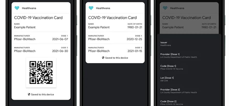 Beépített vakcinaigazolványuk lesz az androidosoknak, a teszteredményt is mutatja