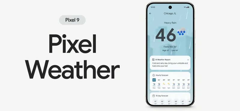Meteorológusnak állt a mesterséges intelligencia a Google új mobiljaiban