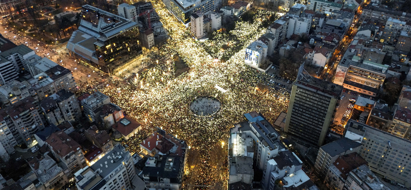 „Véres a kezetek” – fellázadt Szerbia