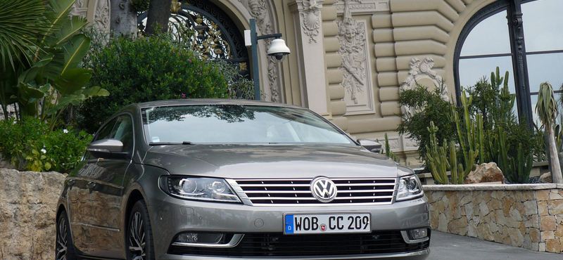 Vezettük a Volkswagen CC-t