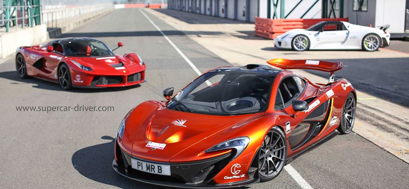 Gigászok csatája: így sprintel a McLaren P1, a LaFerrari és a Porsche 918 Spyder – videó