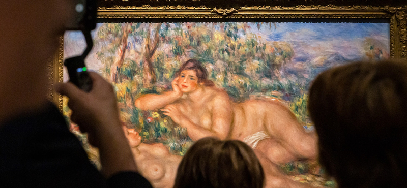 Két héttel tovább tart nyitva a Renoir-kiállítás a Szépművészetiben