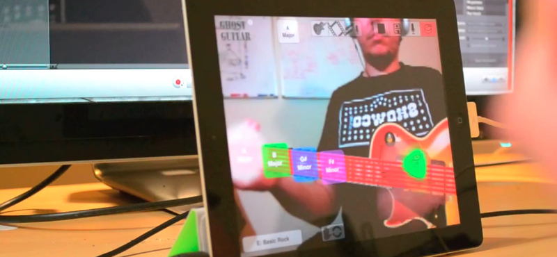 GhostGuitar iOS-re: gitározzunk a levegőben [videó]