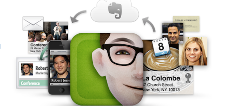 Névjegykártyacsere helyett: Evernote Hello [videóval]