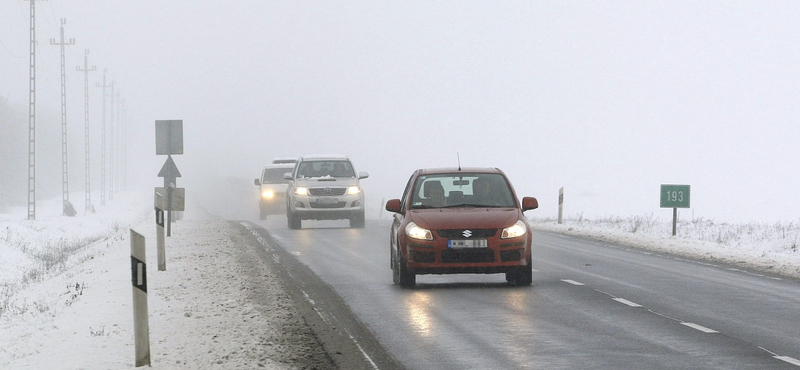 Köd, hideg, hó: ez vár ránk a hétvégén