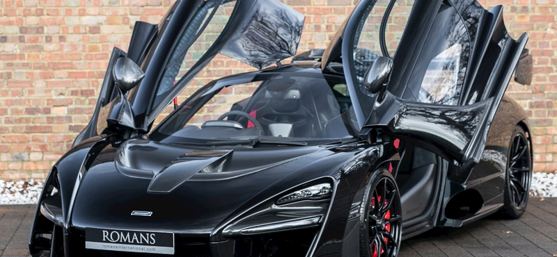 Máris eladó egy McLaren Senna – 11 kilométerrel az órájában