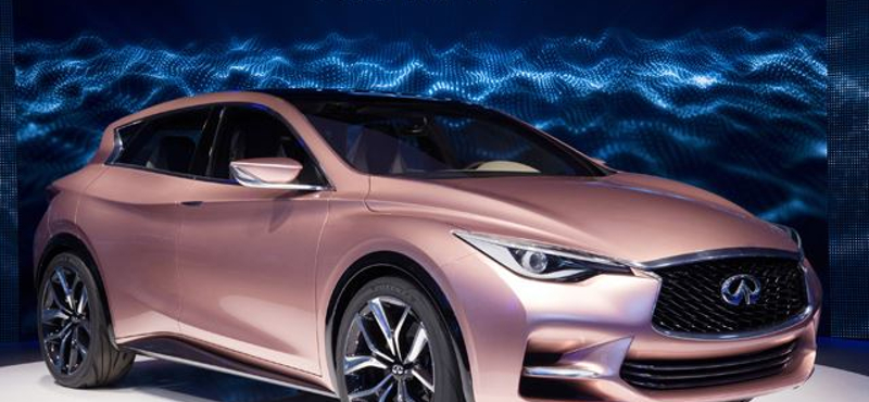 Infiniti Q30: luxusautó fiataloknak – fotók