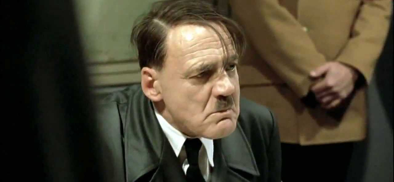 Elkészült a videó: Hitler megtudja, hogy az őt játszó Bruno Ganz meghalt