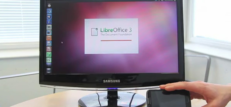 Ubuntu for Android videó bemutató