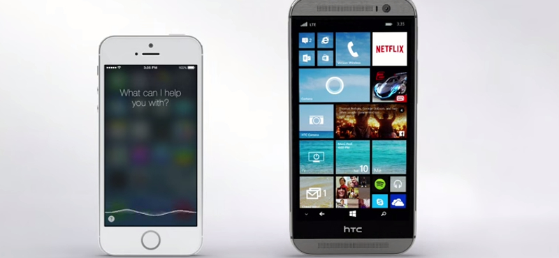 Újabb reklámban alázza a Microsoft a Sirit