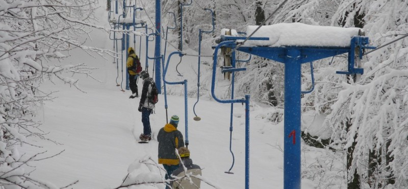 Péntek reggel nyitott a mátraszentistváni Sípark