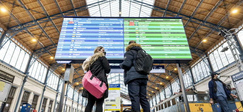 A vasúton is komoly fennakadásokat okoz a szélvihar