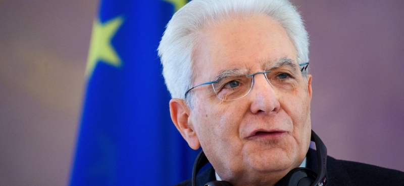 Feloszlatta az olasz parlamentet Sergio Mattarella államfő