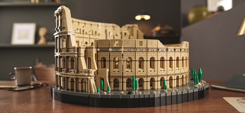 A római Colosseumot lehet megépíteni a Lego eddigi legnagyobb készletéből