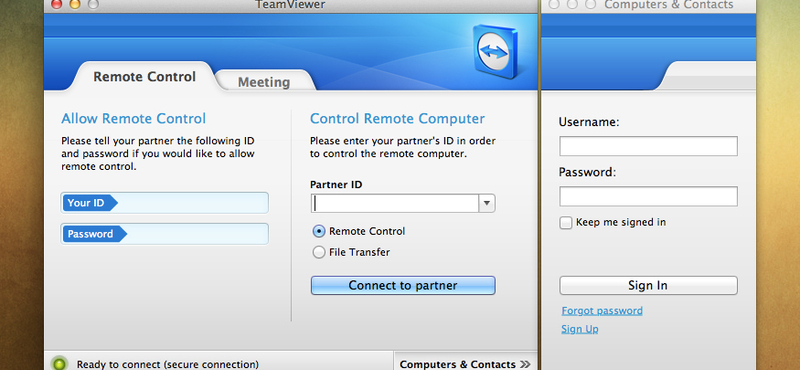 Megjelent a végleges TeamViewer 7 Macre is!