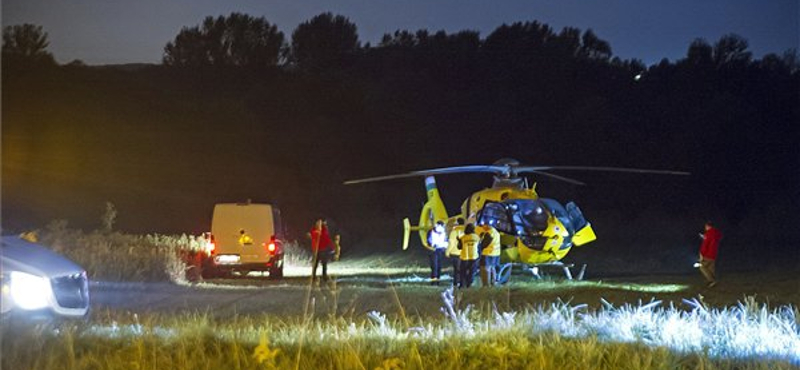 Felsővezetéket szakított le egy mentőhelikopter Őrbottyánban