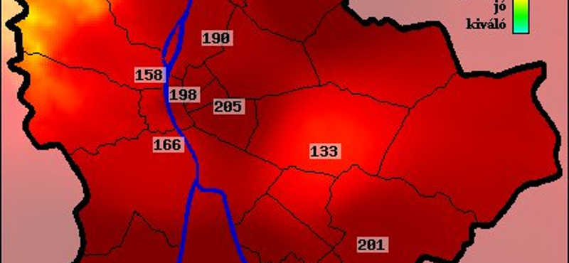 Kiherélt szmogriadó Budapesten
