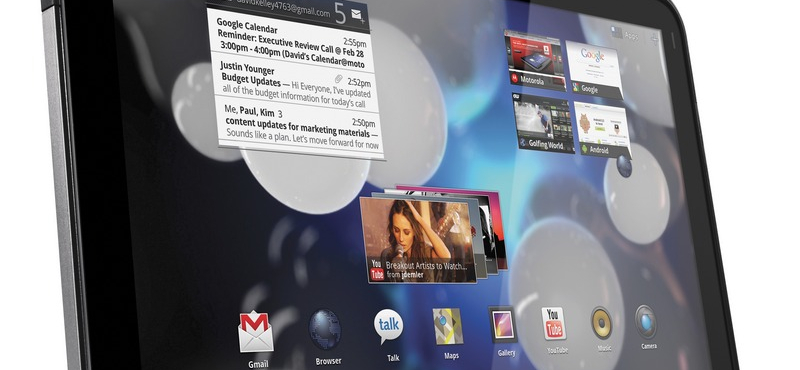 Az iPad 2 nagy riválisai - a legjobb Androidos táblagépek (videók)