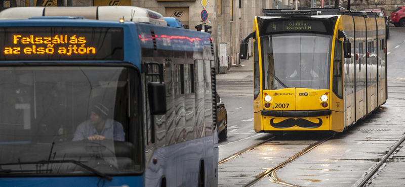 Egész januárban pótlóbuszok helyettesítik a 6-os villamos éjszakai járatait