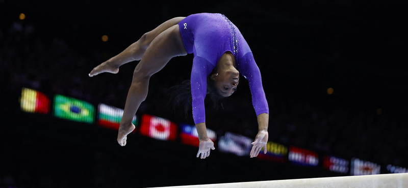 Simone Biles megállíthatatlan: már 23-szoros világbajnok