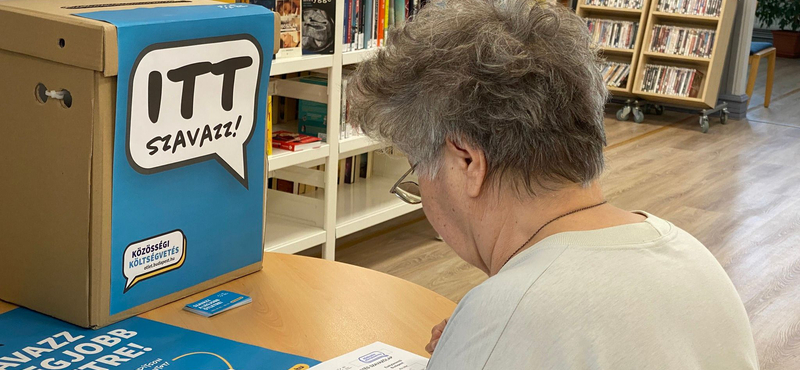A könyvtárakban is lehet szavazni arról, milyen projektek induljanak Budapesten